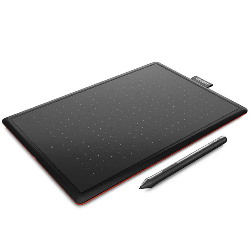 CTL-472 small USB drawing tablet with pressure sensitive pen, 210 x 146mm, 3 replacement nibs and nib changer