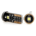 Blackboard white T10 W5W LED car light bulb with 6000K white light output