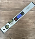 Digital angle meter 400mm electronic level ruler with flip-up LCD display and four magnets on base plate