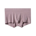 Men's seamless modal underwear in white, pink, green colours showing mid waist fit