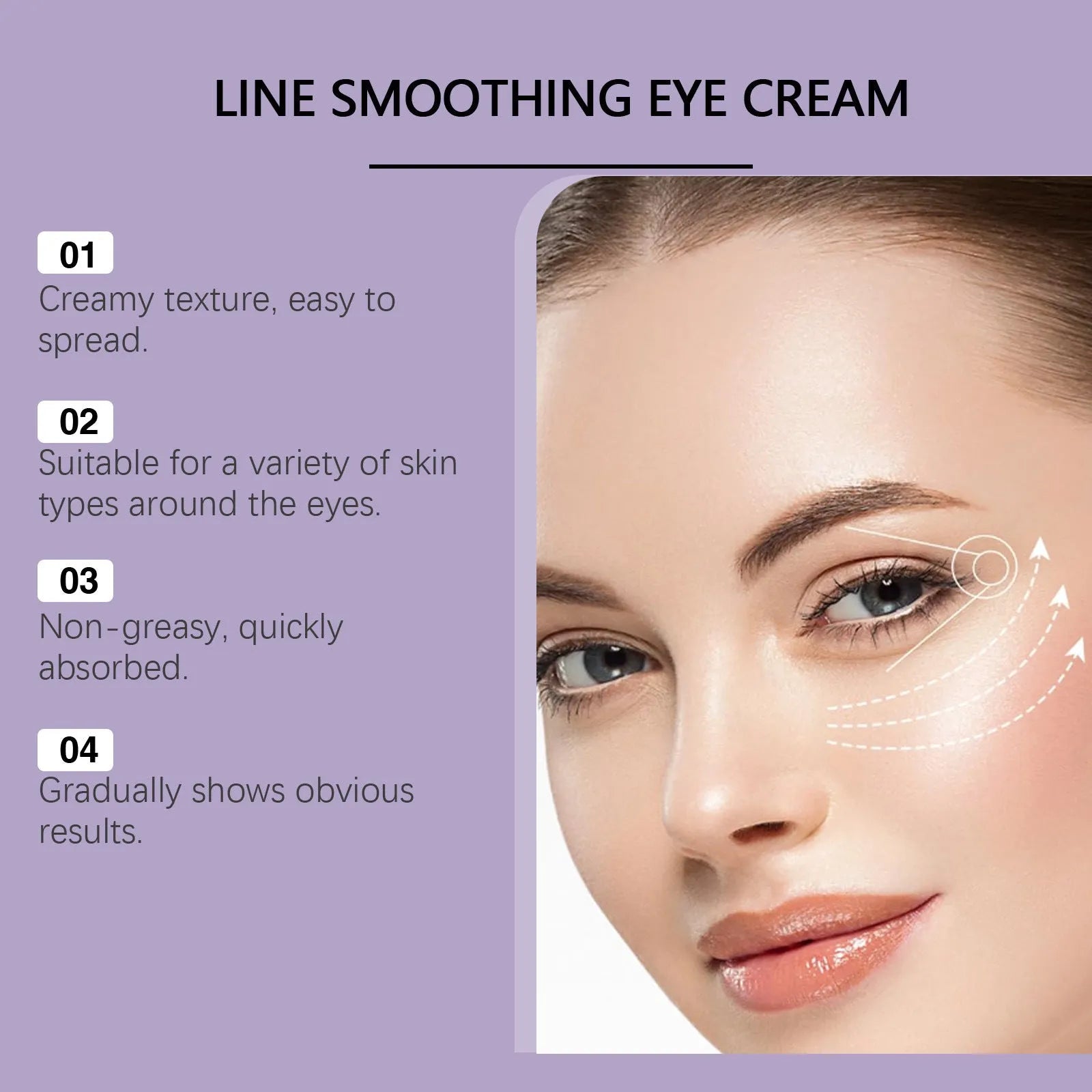 30g jar of gentle nourishing eye cream for moisturising and skin care.