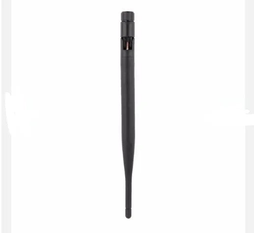WiFi 2.4GHz 5dBi wireless intensifier with flexible rubber antenna and SMA male connector