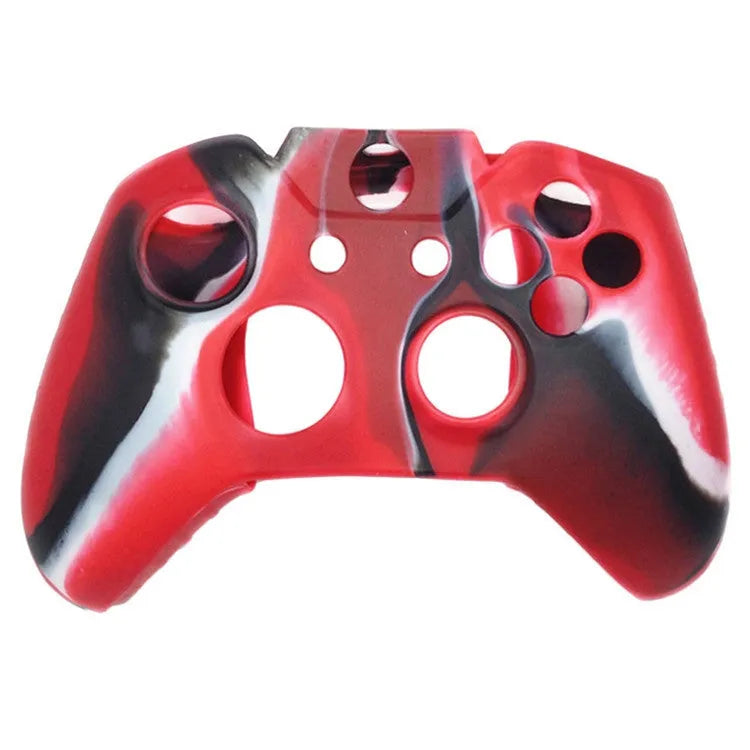 XBOX ONE controller silicone case in multiple colour options showing transparent design and protective coverage