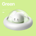 Space Moe Mouse night light with push switch, warm light 2800K-3200K, dimensions 119x119x63 mm, blue colour