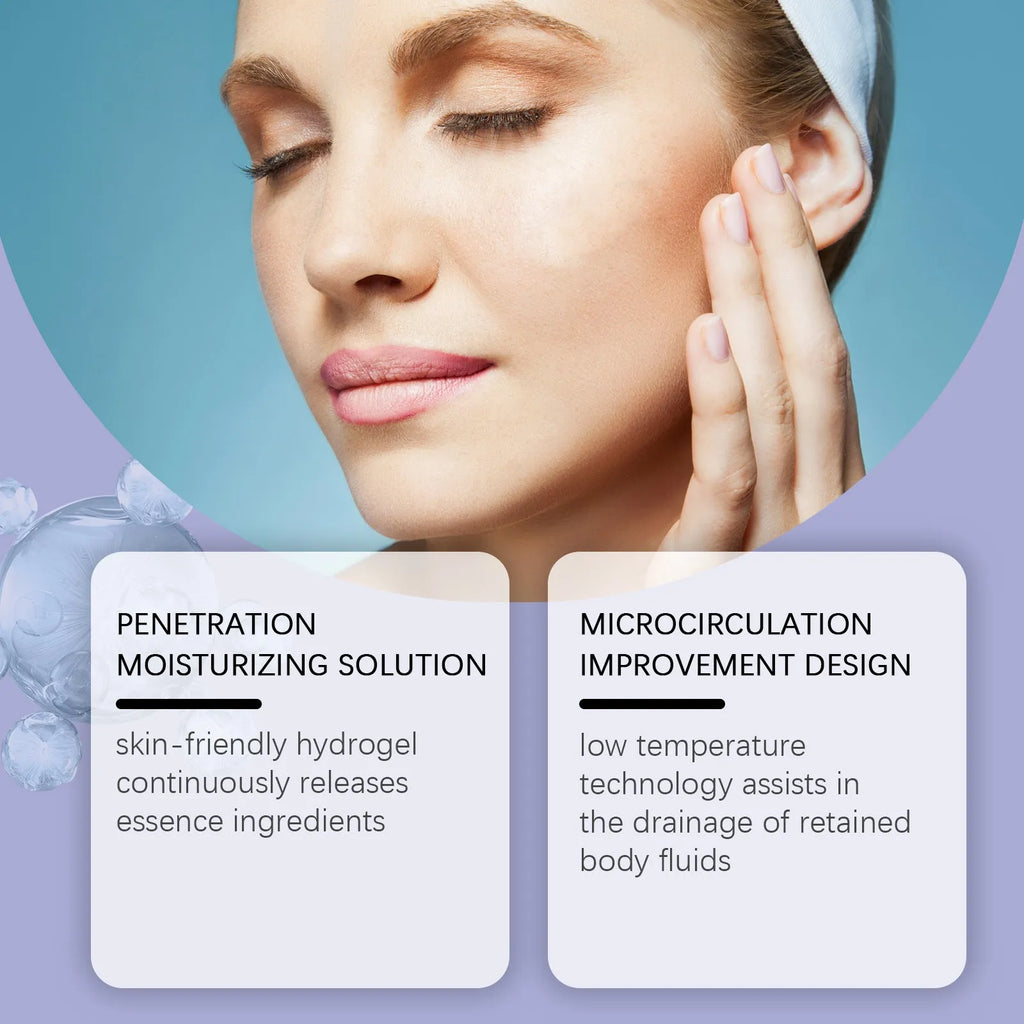 Pack of 12 collagen eye masks for skincare with hyaluronic acid and nicotinamide.