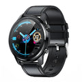 LEMFO LF26 smart bracelet in Black on a wrist, showing its 1.3-inch screen.