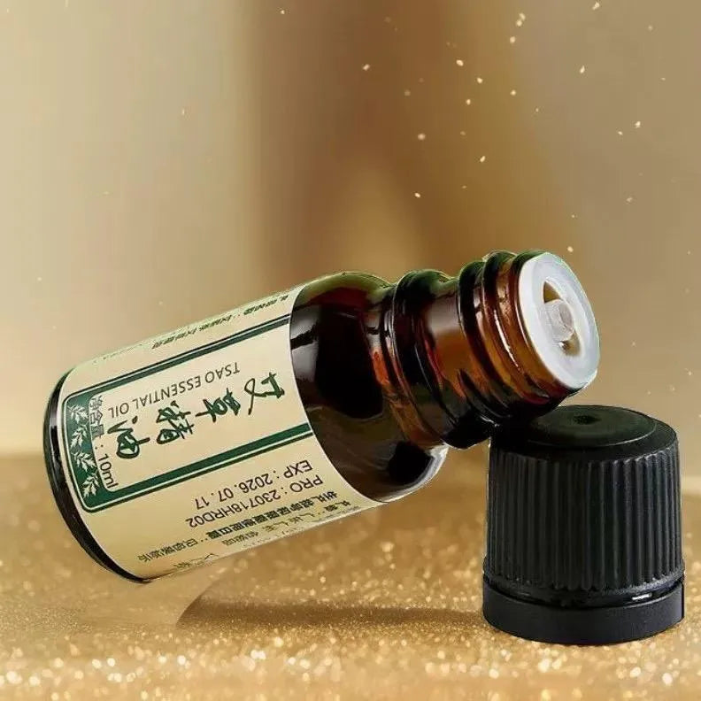 Stone moxibustion gua sha jar therapy kit with moxa sticks, essential oil, and traditional Chinese medicine tools