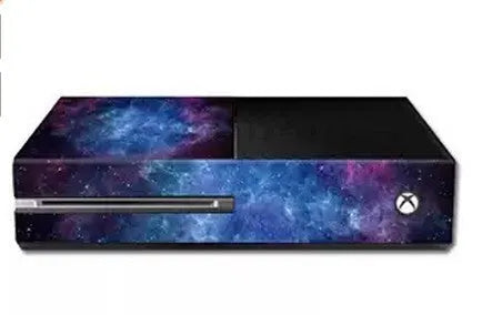 Blue matte film skin sticker for Xbox One console with scratch protection
