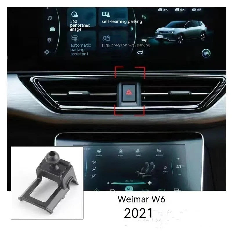 GOODWAY car dashboard mobile phone holder with 360-degree rotating bracket for 2021 vehicle models