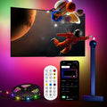 5 metre RGB LED light strip with camera for screen colour synchronisation on TV background