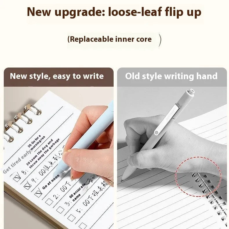 A7 small flip-up notebook 80 sheets 7.3x10.3cm pocket notepad