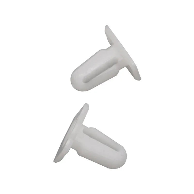 D318 style PA66 plastic automobile trim clips and push rivets, pack of 60 pieces.