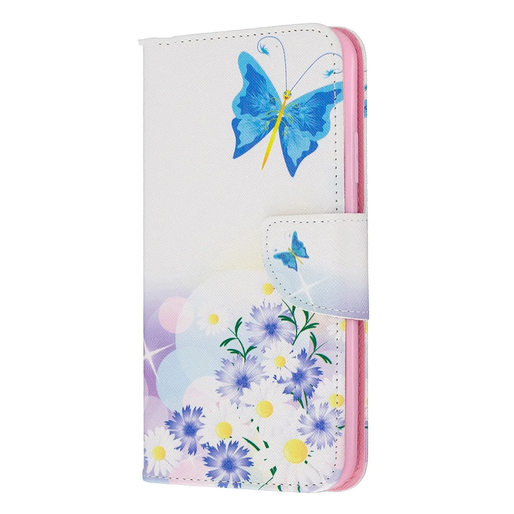 Flip case for Xiaomi Redmi Note 7 and Note 8 in soft silicone with cartoon pattern, available in five colours