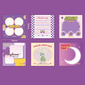 Korean note paper notepad with tear-off sheets showing Long Dream and Trick-or-Treat colour options