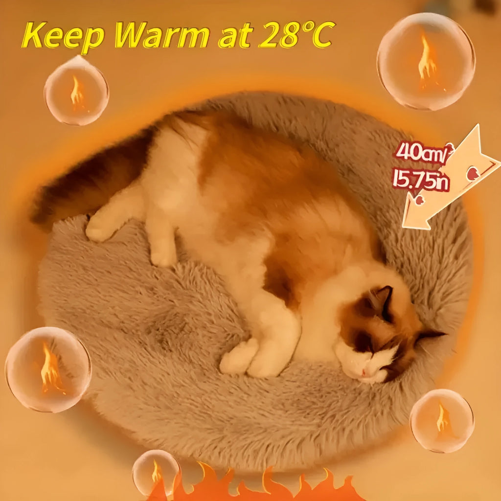 Cat smart electric blanket, 40cm diameter, cloth, three-speed constant temperature, available in seven colours