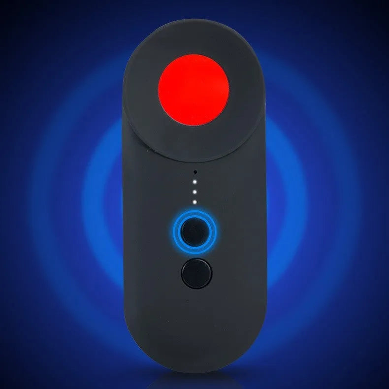 Black ABS plastic surveillance detector device for GPS, wifi signals, and hidden camera detection