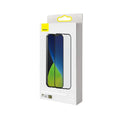 Tempered Glass Screen Protector 0.25mm Full Coverage Curved Frosted Film For iPhone 12 Mini 5.4 Inch Black Two Pack with Cleaning Kit