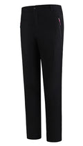 Unisex waterproof pants in black, breathable rain trousers from M to 5XL