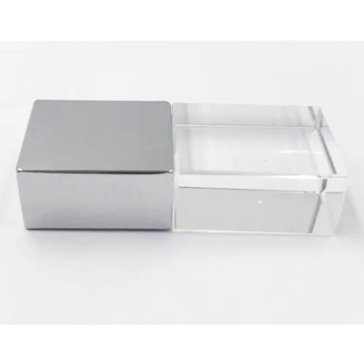 DIY Luminous Creative Crystal USB Flash Drive Mini Car Memory Stick Metal and Crystal Shell USB 2.0 with Multiple Capacity Options 16GB 32GB 8GB 4GB 2GB 256MB for Data Storage and Gift Giving