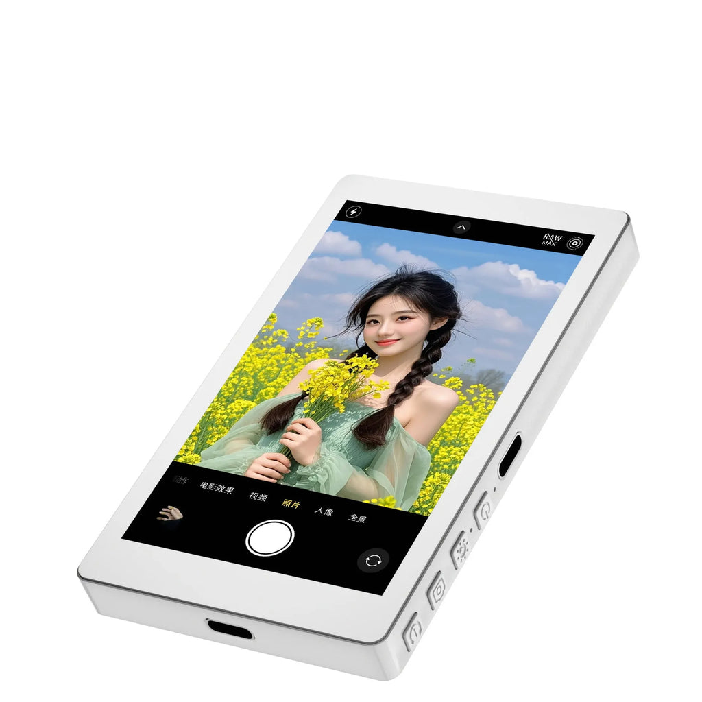 X40M Audio Zoom black magnetic mobile phone projector showing rear mount and compact size