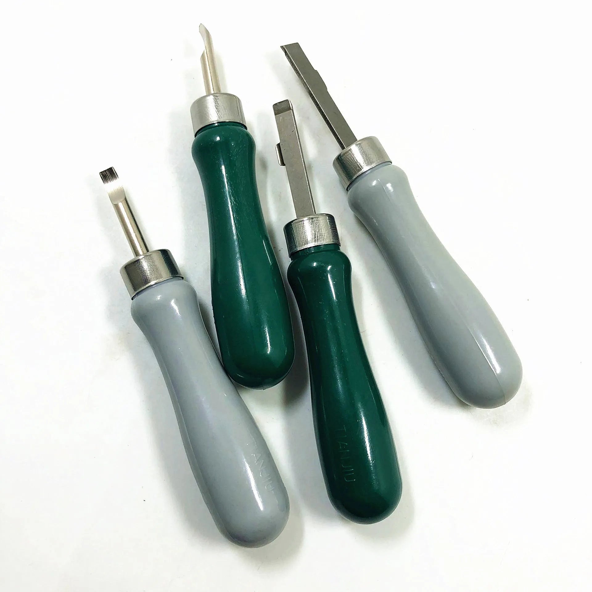 Watch back case remover tool with alloy plastic construction and pry knife tip for mechanical watch repair