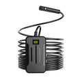 F300 wireless dual-lens endoscope with 5.5mm and 8mm waterproof probes, magnet, and hook accessories