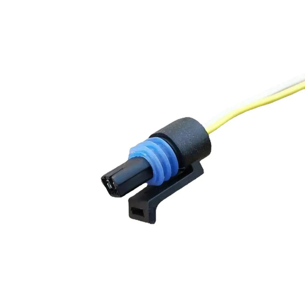 ACDelco brand water temperature sensor plug for automotive coolant system replacement.