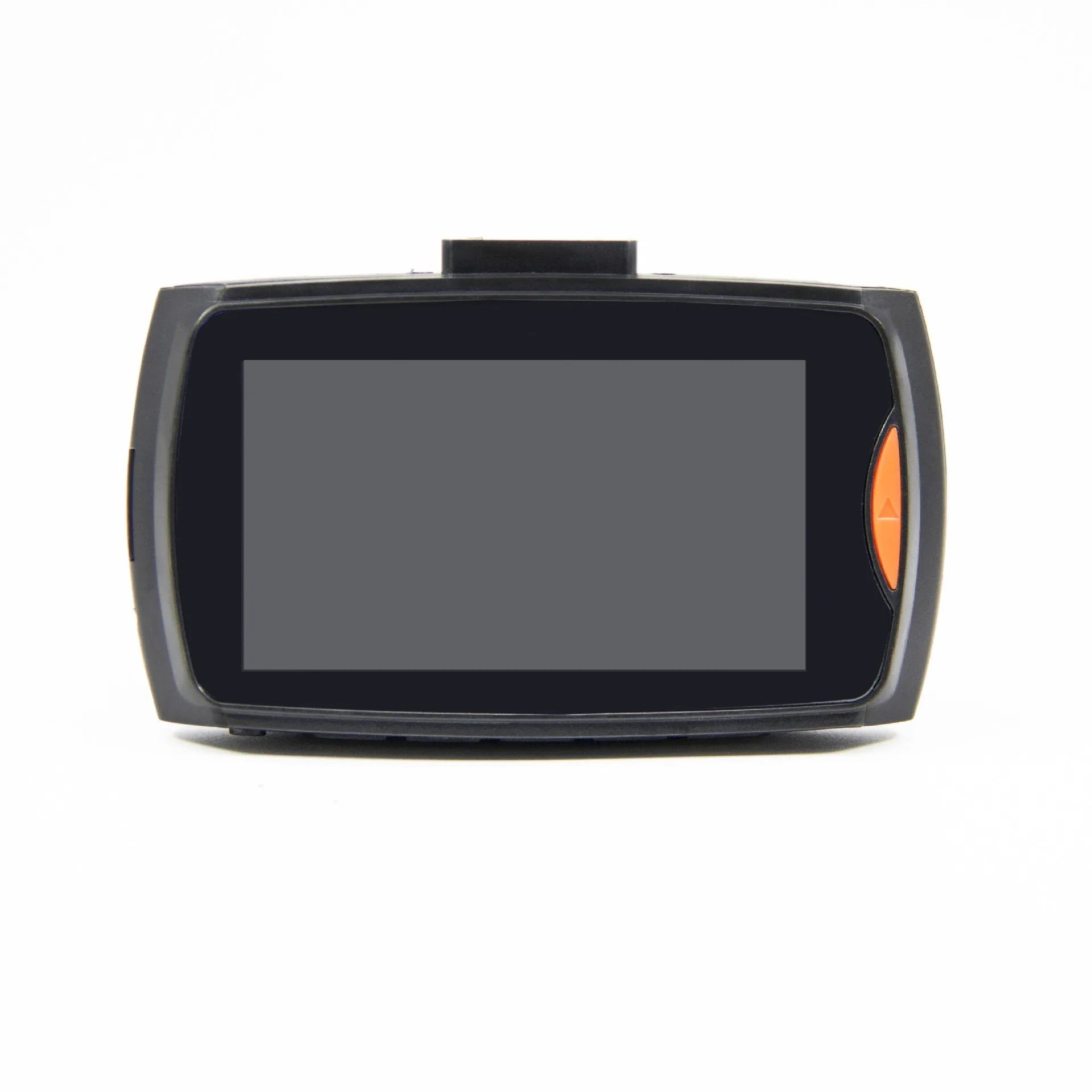 G30 HD dual camera car DVR system with front and rear recording, night vision, and reversing display on dashboard