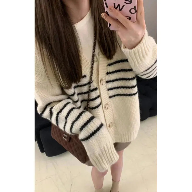 Collar button cardigan with 3D pattern texture in picture colour shown