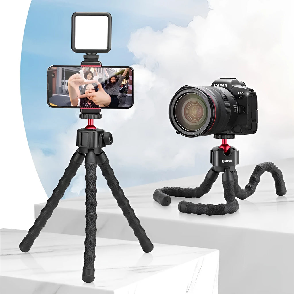 Multifunctional Photography and Video Live VLOG Suite with tripod for cameras and smartphones