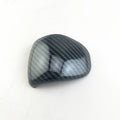 Carbon fibre finish gear shift cover for car dashboard enhancement with RunK3 styling