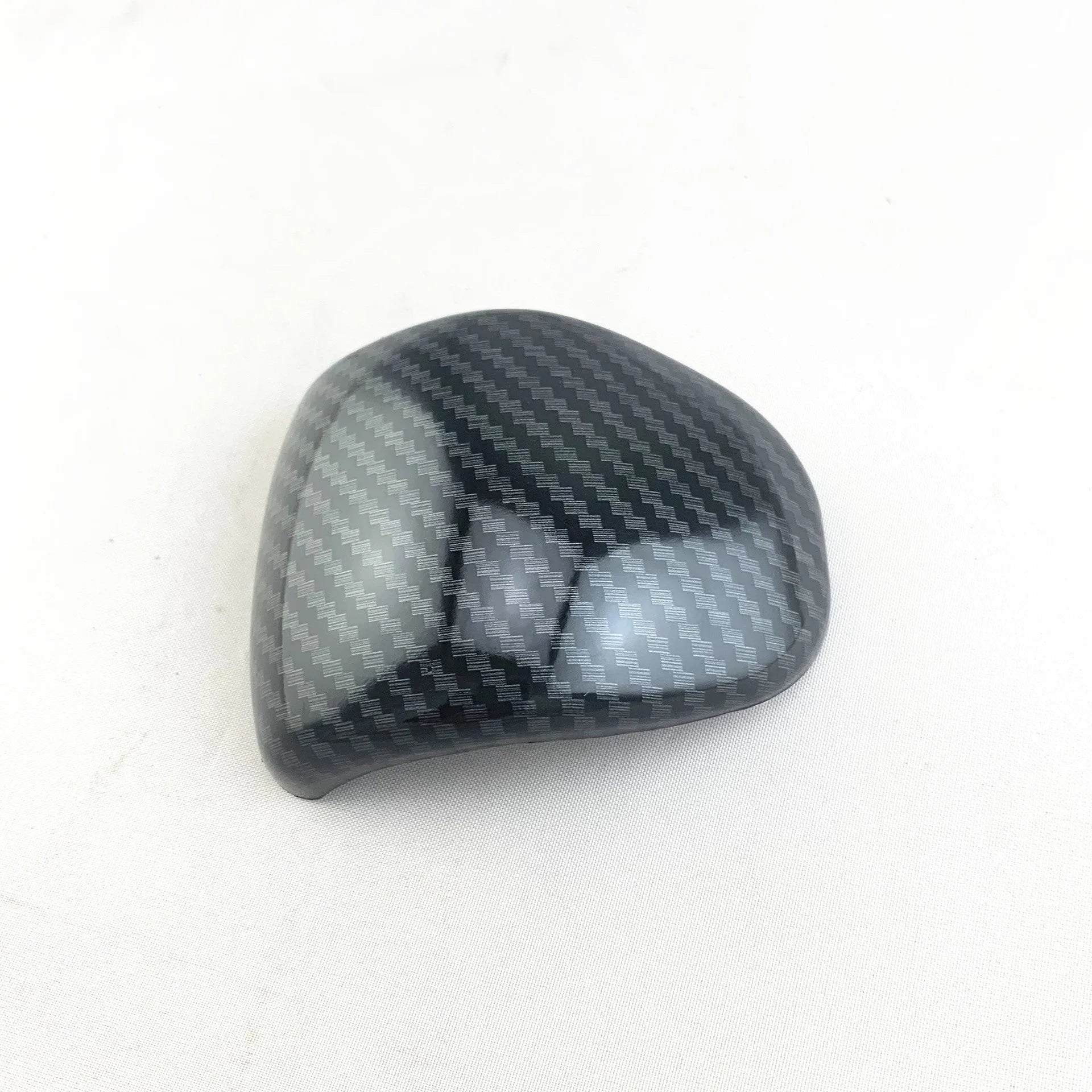 Carbon fibre finish gear shift cover for car dashboard enhancement with RunK3 styling
