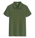 Pure cotton polo shirt with lapel collar in multiple colour options