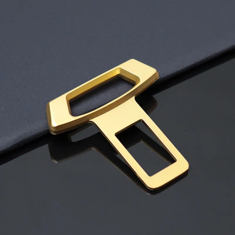 Car interior silencer insert showing three colour options: matte black, gold, and silver