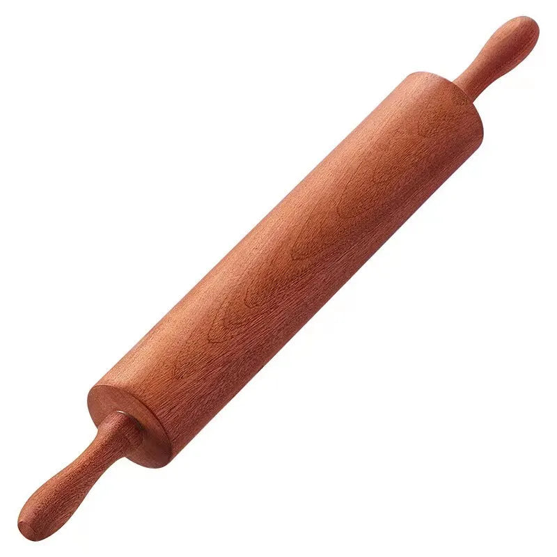 Solid wood rolling pin in bronze colour with modern simplicity design, two size options