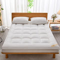 Thickened polyester feather velvet mattress sheet in pure grey, 180x200cm size