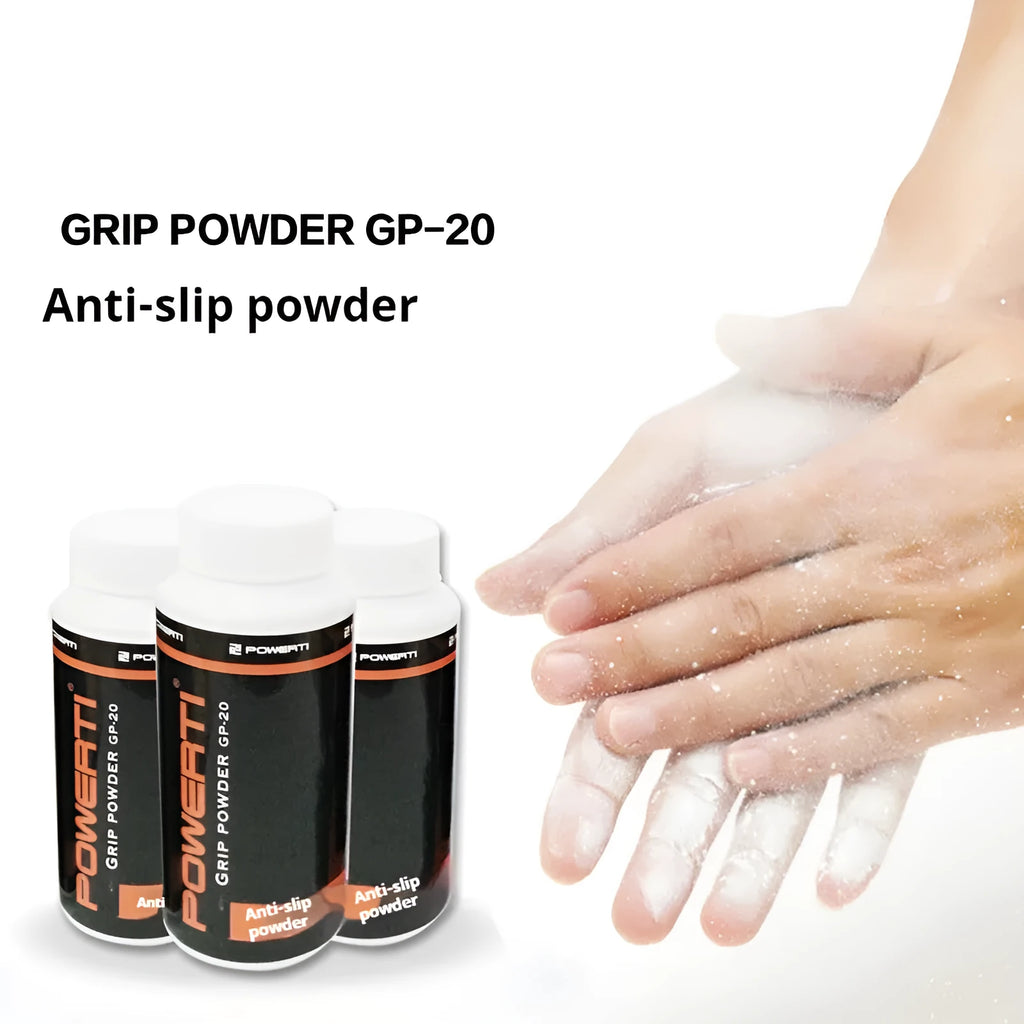 White magnesium carbonate anti-slip powder container for sports like badminton and weightlifting