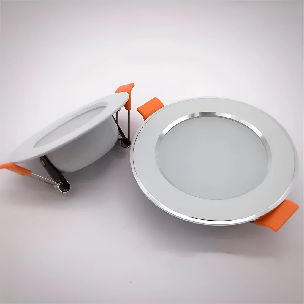 Aluminium anti-fog straw hat downlight ceiling spotlight in multiple size options