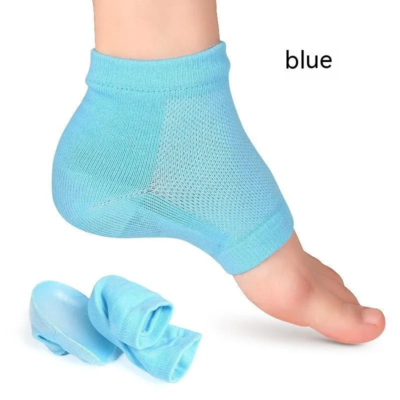 Half Insole Bionic Thickened Foot Sock 0.2cm in black colour with soft padding