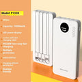 Use Dimension PD225W compact portable power bank in black with USB ports