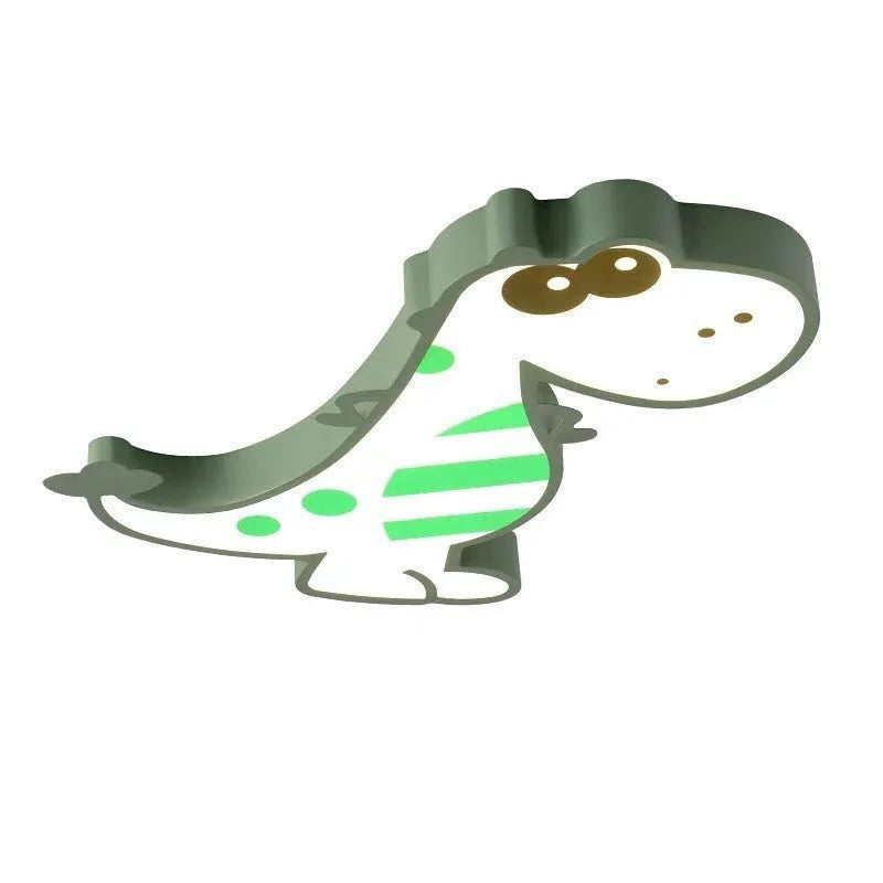 Cartoon dinosaur ceiling light with 48cm diameter and electrodeless dimming control