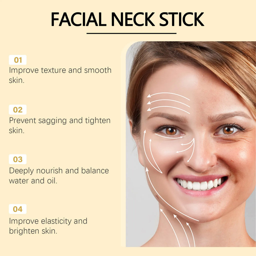 30g twist-up moisturising essence stick for facial skincare with bee venom and botanical extracts.