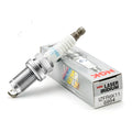 Iridium platinum spark plug with 14mm thread, 19mm screw length, 1.1mm gap and Hex 16 fitting in silver