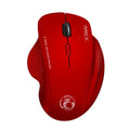 2.4G wireless mouse 6-button gaming mouse for notebook in obsidian black, compact size