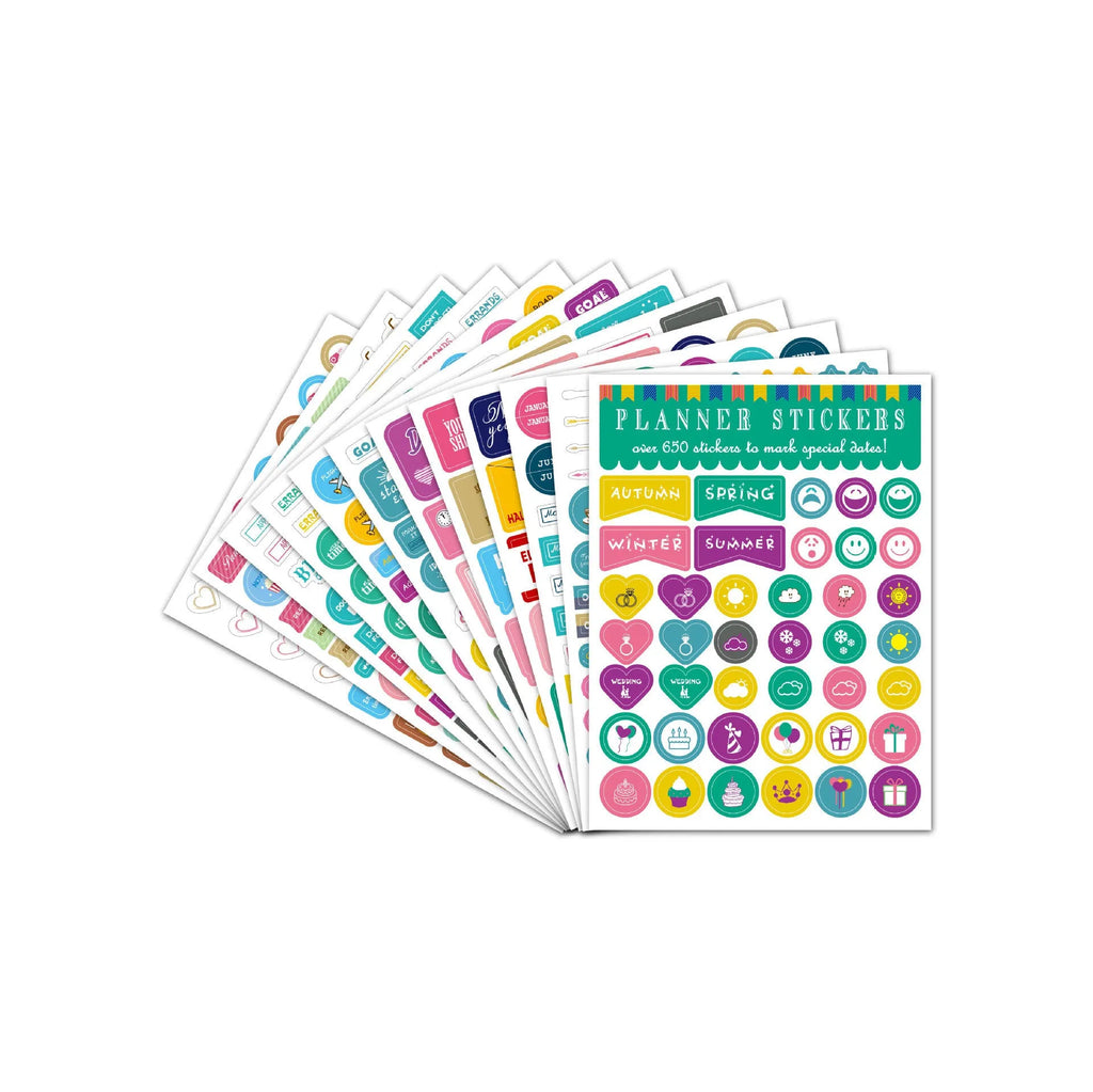 Irregular planning note stickers in Stickers B colour with copper plate sticker material and 0.13mm thickness