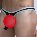 Men's ice silk underwear briefs with elephant nose front pouch design in multiple colours.