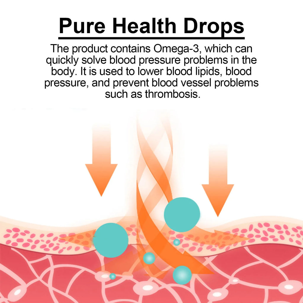 30ml bottle of herbal health supplement drops for physical comfort and blood balance support