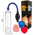 Male minimalist home exercise machine silicone cover accessory with plastic valve exerciser components