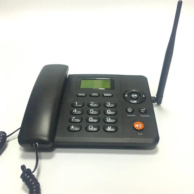 WCDMA fixed wireless telephone ETS-6688 with green backlight LCD, handset and base, for Unicom 3G