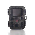 Black infrared night vision monitoring device with TF card slot and plastic construction
